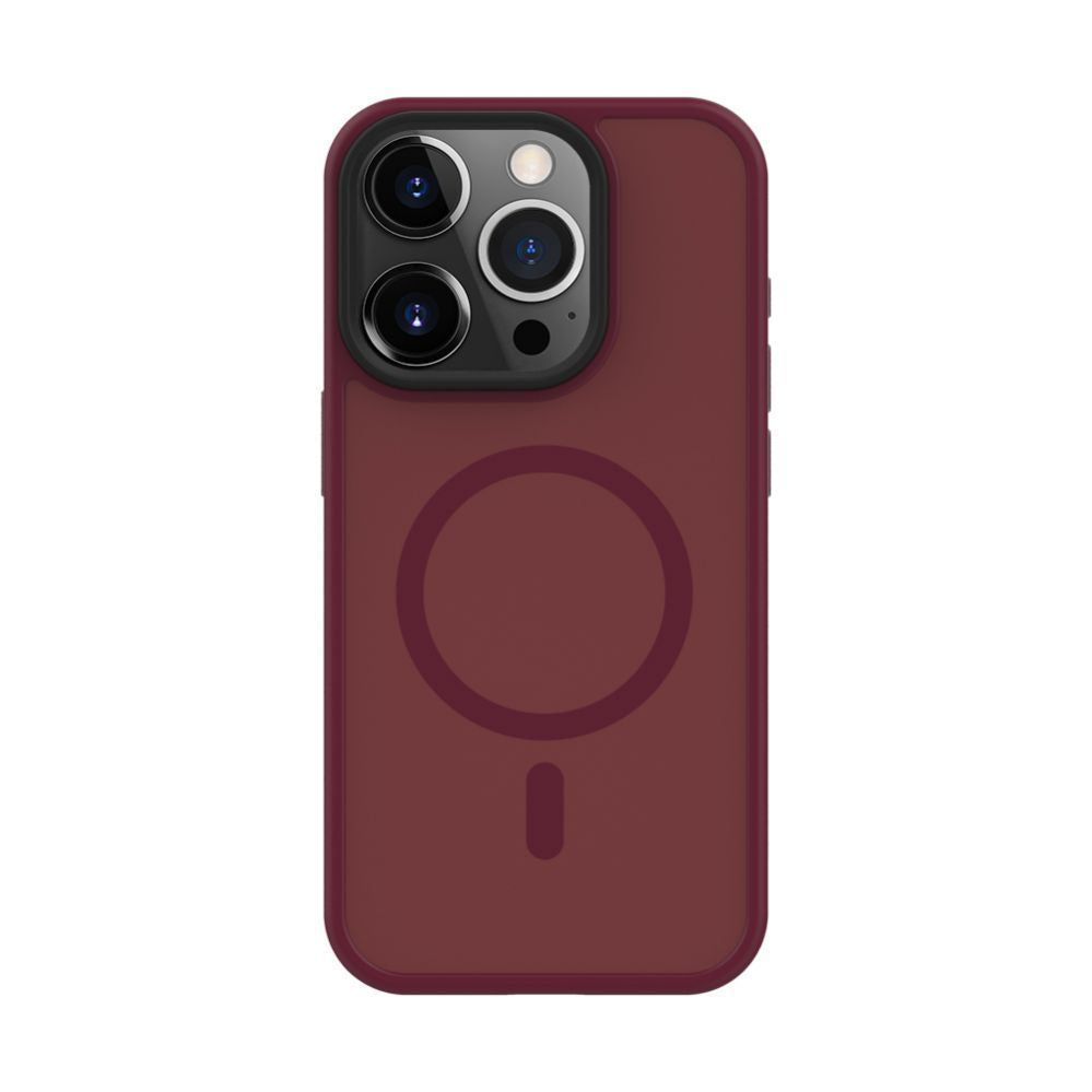 Чехол на заднюю панель Connect Apple iPhone 15 Pro Max Hybrid Case With Magnetic PC+TPU Plum