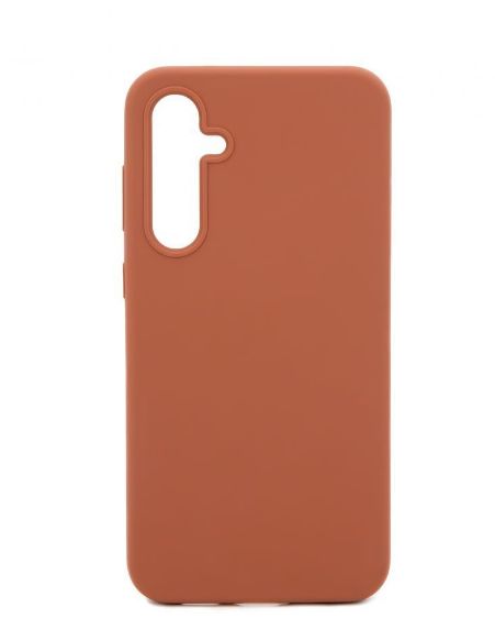 Tagakaaned Evelatus Samsung Galaxy S24 Ultra Premium Soft Touch Silicone Case Brown