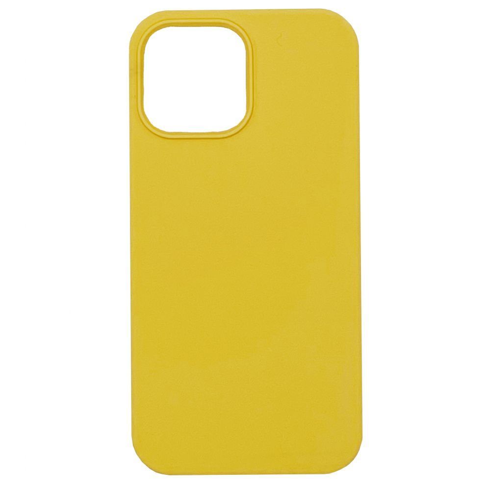 Back panel cover Evelatus Xiaomi Poco X6 Pro Premium Soft Touch Silicone Case Yellow