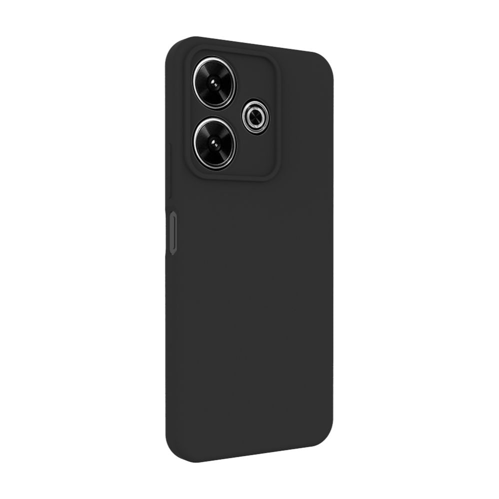 Tagakaaned Connect Xiaomi Poco X6 Pro Premium Quality Soft Touch Silicone Case Black