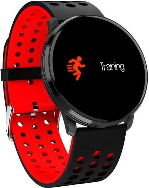 Nutikell iWear  M9 Round Smart & Fit Watch with Full Touch 1.3'' IPS Media control / HR / Blood pressure Black