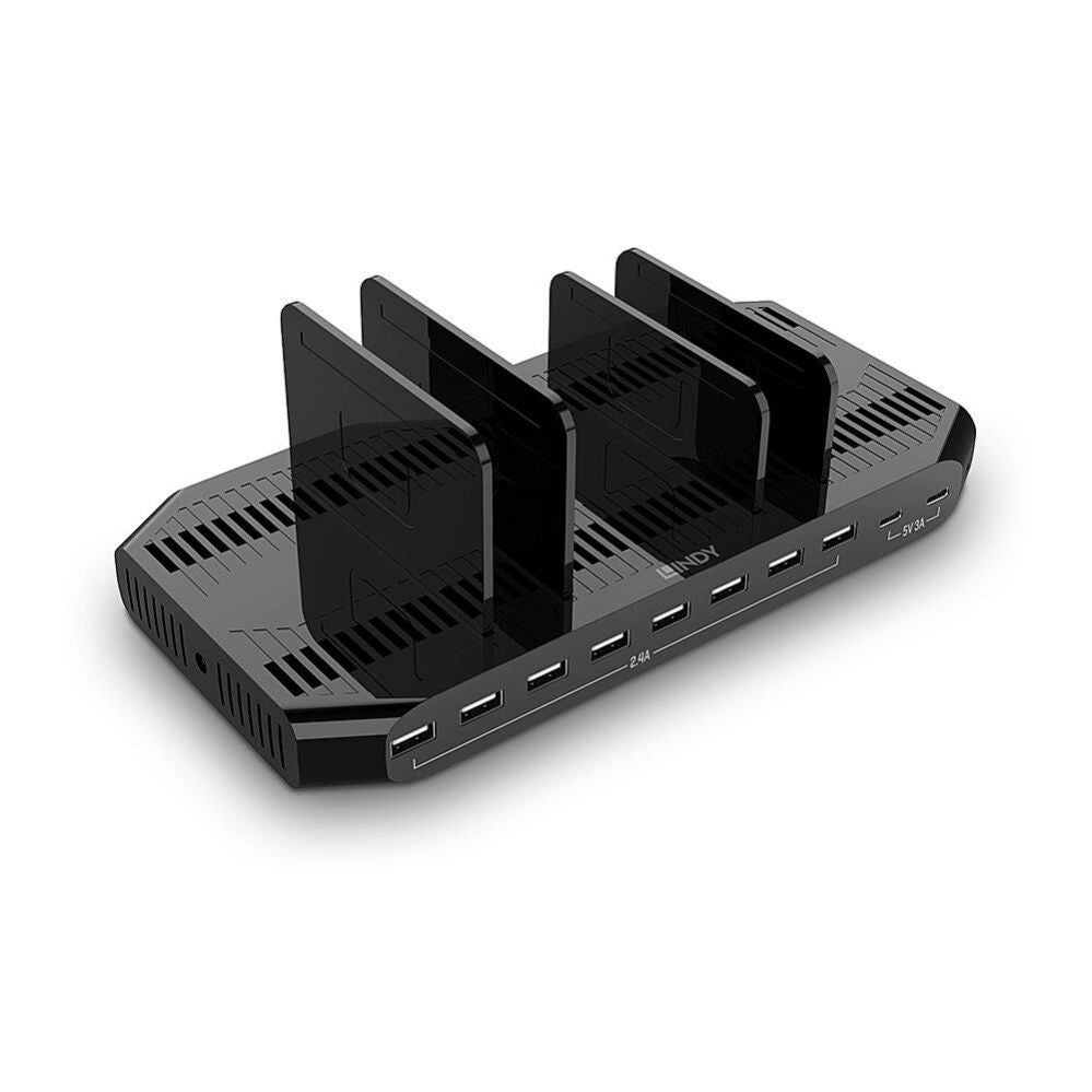 Üleminek LINDY  CHARGER STATION 120W USB/10PORT 73435