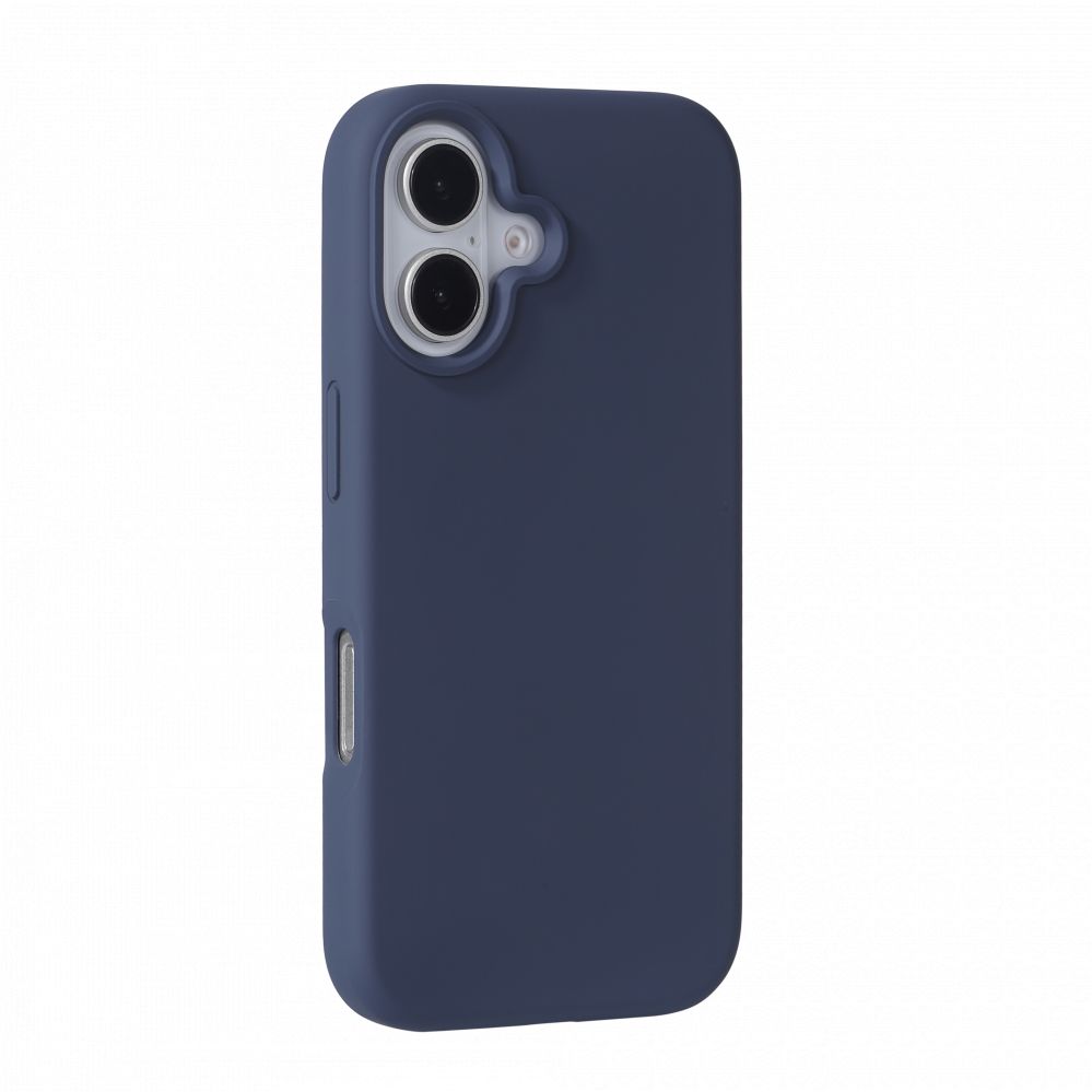 Чехол на заднюю панель Evelatus Apple iPhone 16 Premium Magsafe Soft Touch Silicone Case Midnight Blue