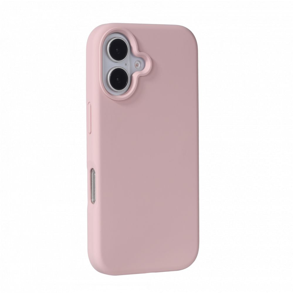 Tagakaaned Evelatus Apple iPhone 16 Premium Magsafe Soft Touch Silicone Case Pink Sand