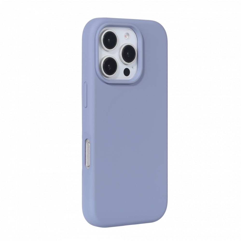 Tagakaaned Evelatus Apple iPhone 16 Pro Premium Magsafe Soft Touch Silicone Case Lavender Gray