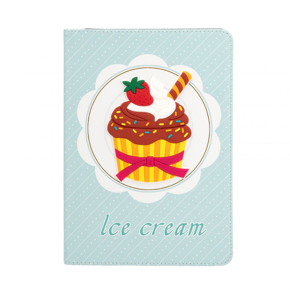 Kaaned iLike Samsung Galaxy Tab A8 10.5 (2021) Tablet Case Design SM-X200/SM-X205 Cupcake