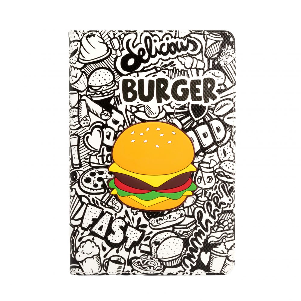 Kaaned iLike  iPad 10.2 / 10.5 Tablet Case Design Burger