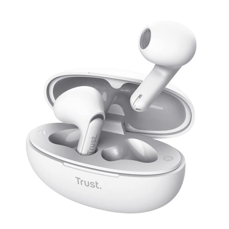 Проводные наушники Trust  HEADSET EARPHONES YAVI BT ENC/WHITE 25173