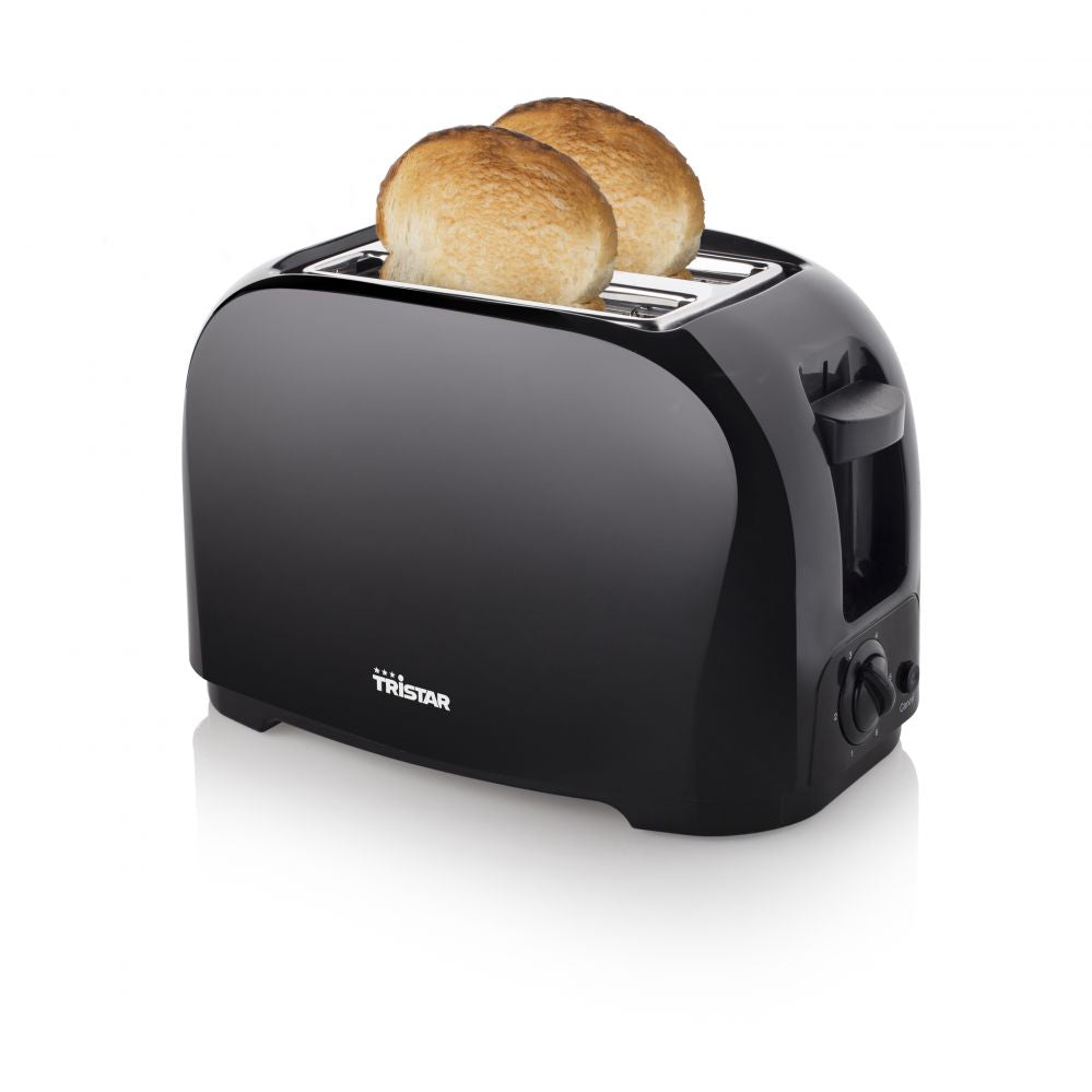 Röster Tristar  Toaster | BR-1025 | Number of slots 2 | Housing material Plastic | Black
