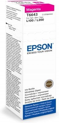 Tarvikud ja tarvikud EPSON  T6643 Ink bottle 70ml Ink Cartridge, Magenta