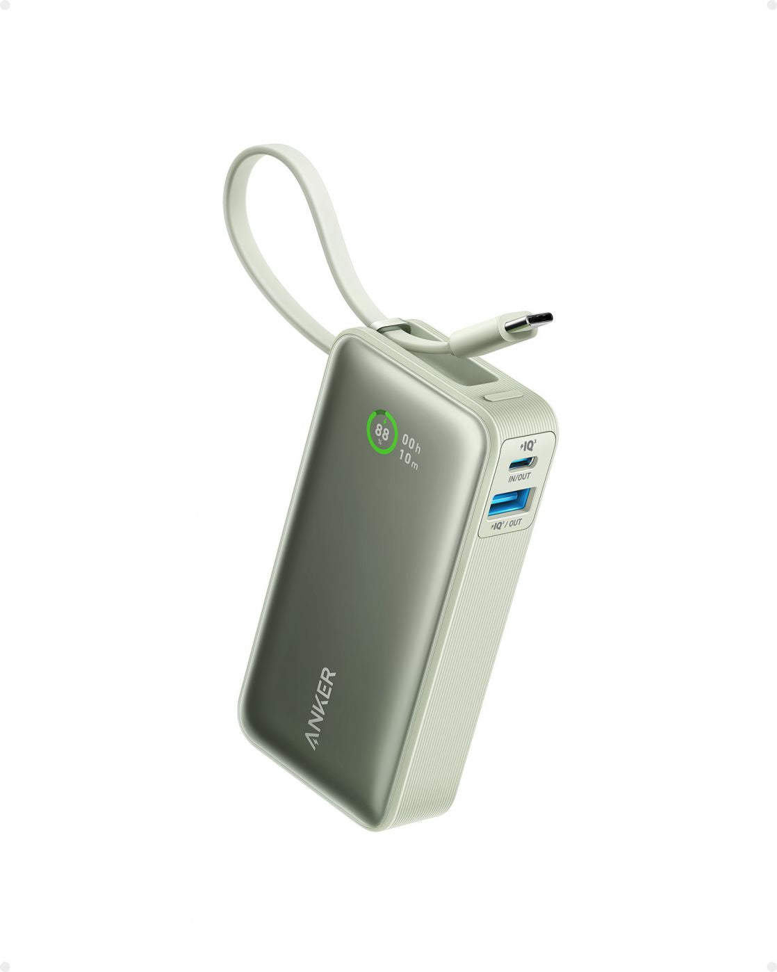 Väline aku Anker  545 Nano Power Bank 10000mAh, PD 30W, Green |