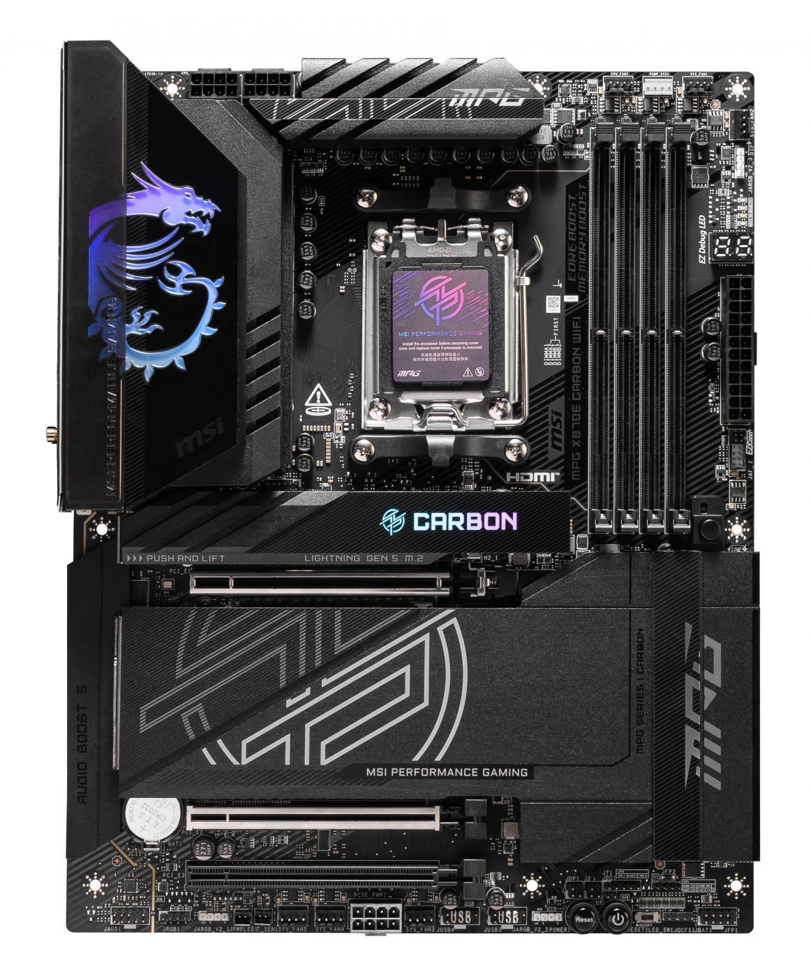 Материнская плата для процессоров Intel MSI  Processor family AMD | Processor socket AM5 | DDR5 UDIMM | Supported hard disk drive interfaces SATA, M.2 | Number of SATA connectors 4