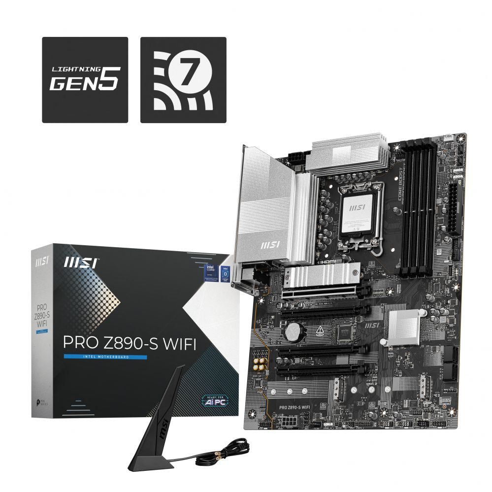 Материнская плата для процессоров Intel MSI  PRO Z890-S WIFI |