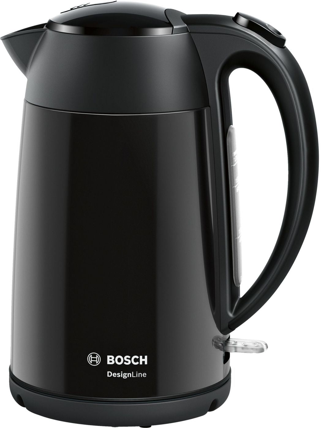 Чайник Bosch  | Kettle | DesignLine TWK3P423 | Electric | 2400 W | 1.7 L | Stainless steel | 360° rotational base | Jet black polished