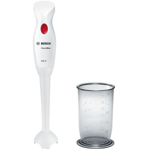 Миксеры и блендеры Bosch  | Blender | CleverMixx MSM14100 | Hand Blender | 400 W | Number of speeds 1 | White