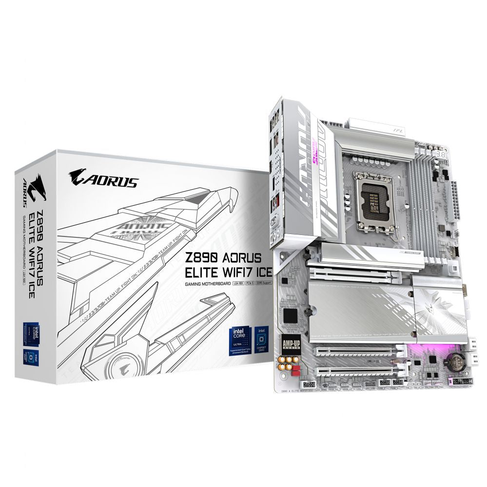 Intel protsessori emaplaat Gigabyte  Z890 A ELITE WF7 ICE 1.0