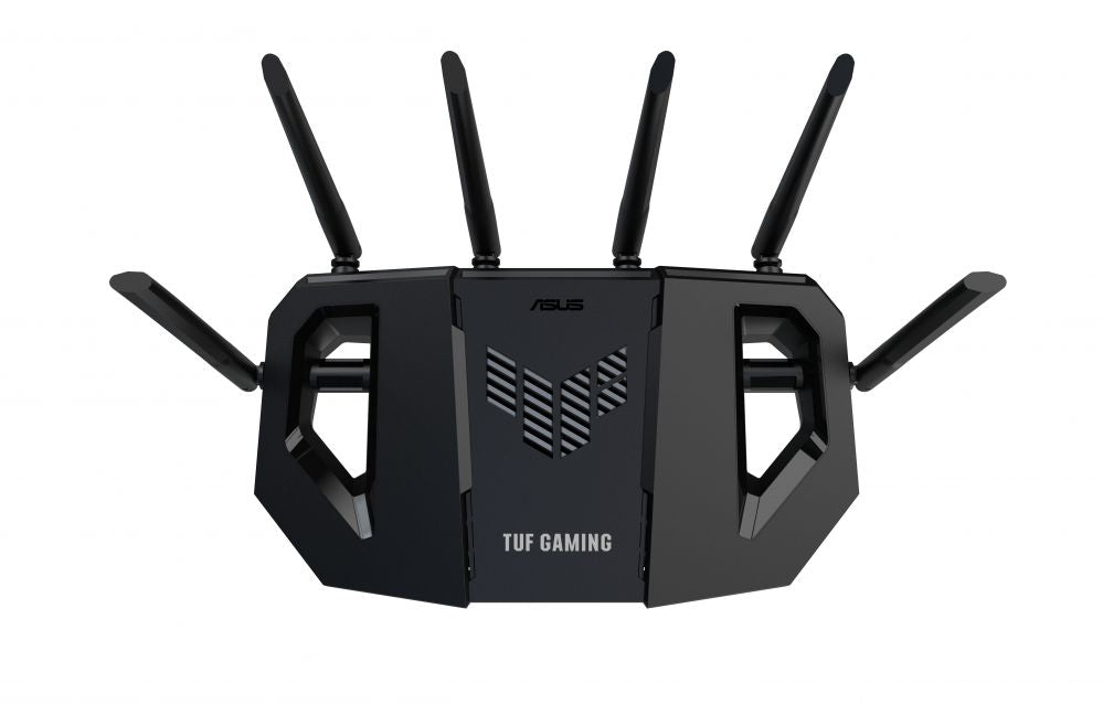 Routers Asus  | Dual Band WiFi 7 Extendable Gaming Router | TUF Gaming BE6500 | 802.11be | 6500 Mbit/s | Ethernet LAN (RJ-45) ports 4 | Mesh Support Yes | MU-MiMO Yes | Antenna type External fixed | 1
