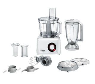 Миксеры и блендеры Bosch  Food Processor MultiTalent 8 MC812W501 1000 W Number of speeds 2 Bowl capacity 3.9 L Blender White