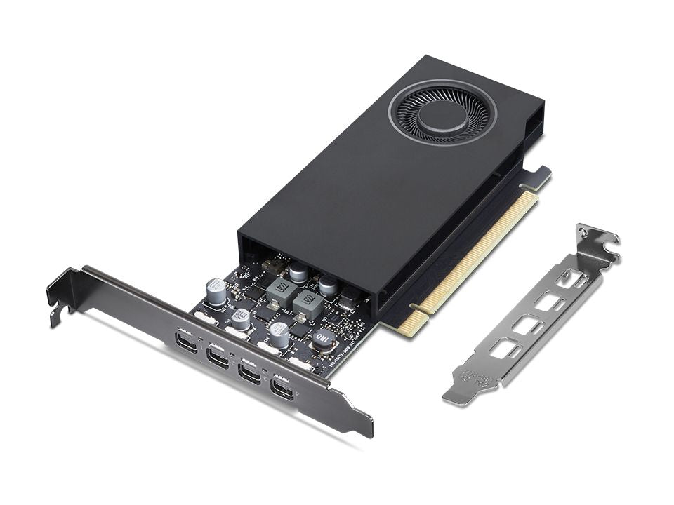 Graphic card / Video cards Lenovo  NVIDIA RTX A400 4GB mini-DP*4 GDDR6 Graphics card |