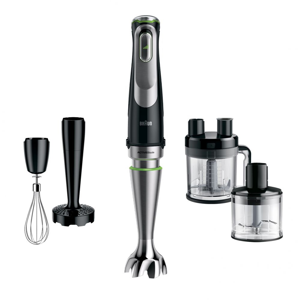 Миксеры и блендеры Braun  MultiQuick 9 MQ9195XLI | Hand Blender | 1200 W | Number of speeds 3 | Black/Stainless Steel