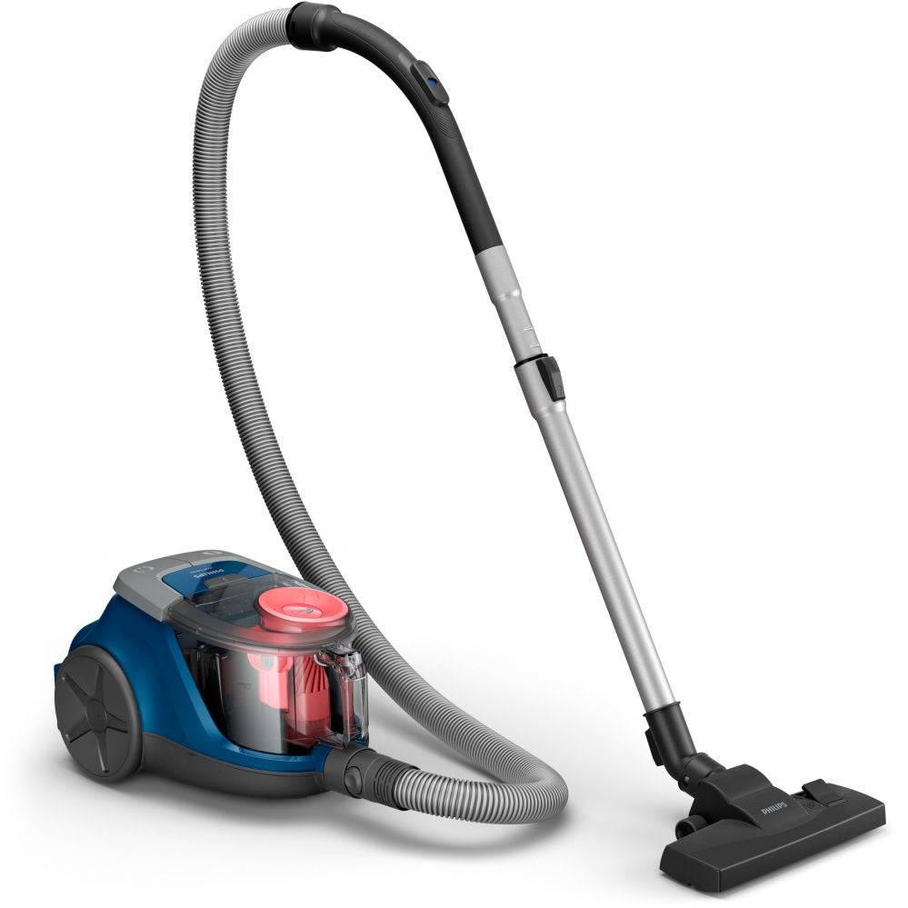 Tolmuimeja Philips  Vacuum cleaner | XB2123/09 | Bagless | Power 850 W | Dust capacity 1.3 L | Dark Blue/Peach