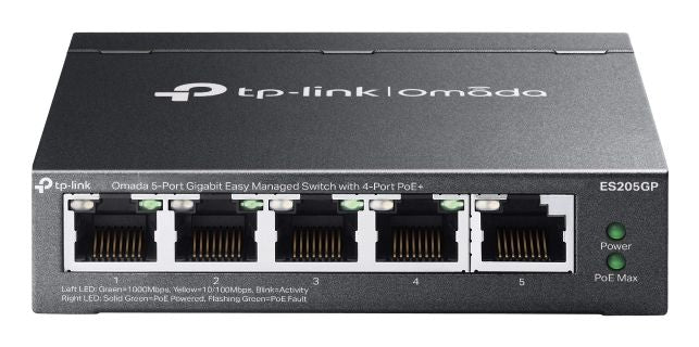 Коммутатор TP-Link  NET SWITCH 5PORT 10/100/1000M/OMADA ES205GP