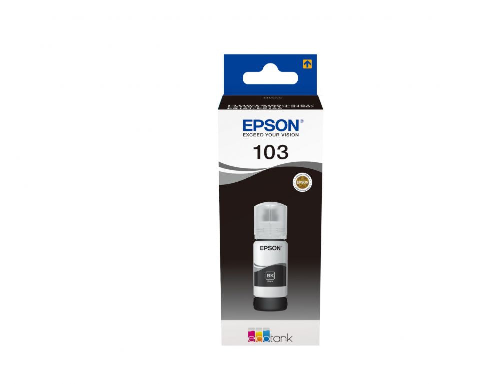 Аксессуары и расходные материалы EPSON  103 ECOTANK Ink Bottle, Black