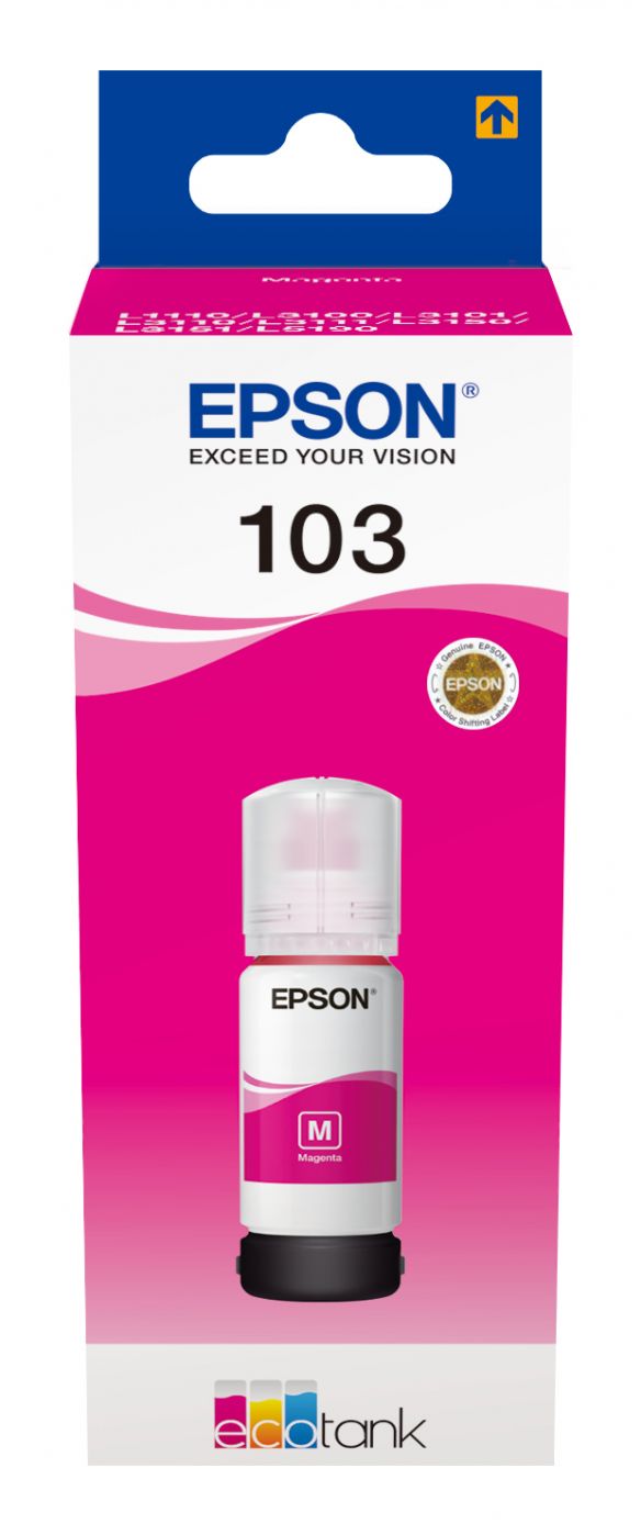 Tarvikud ja tarvikud EPSON  103 ECOTANK Ink Bottle, Magenta