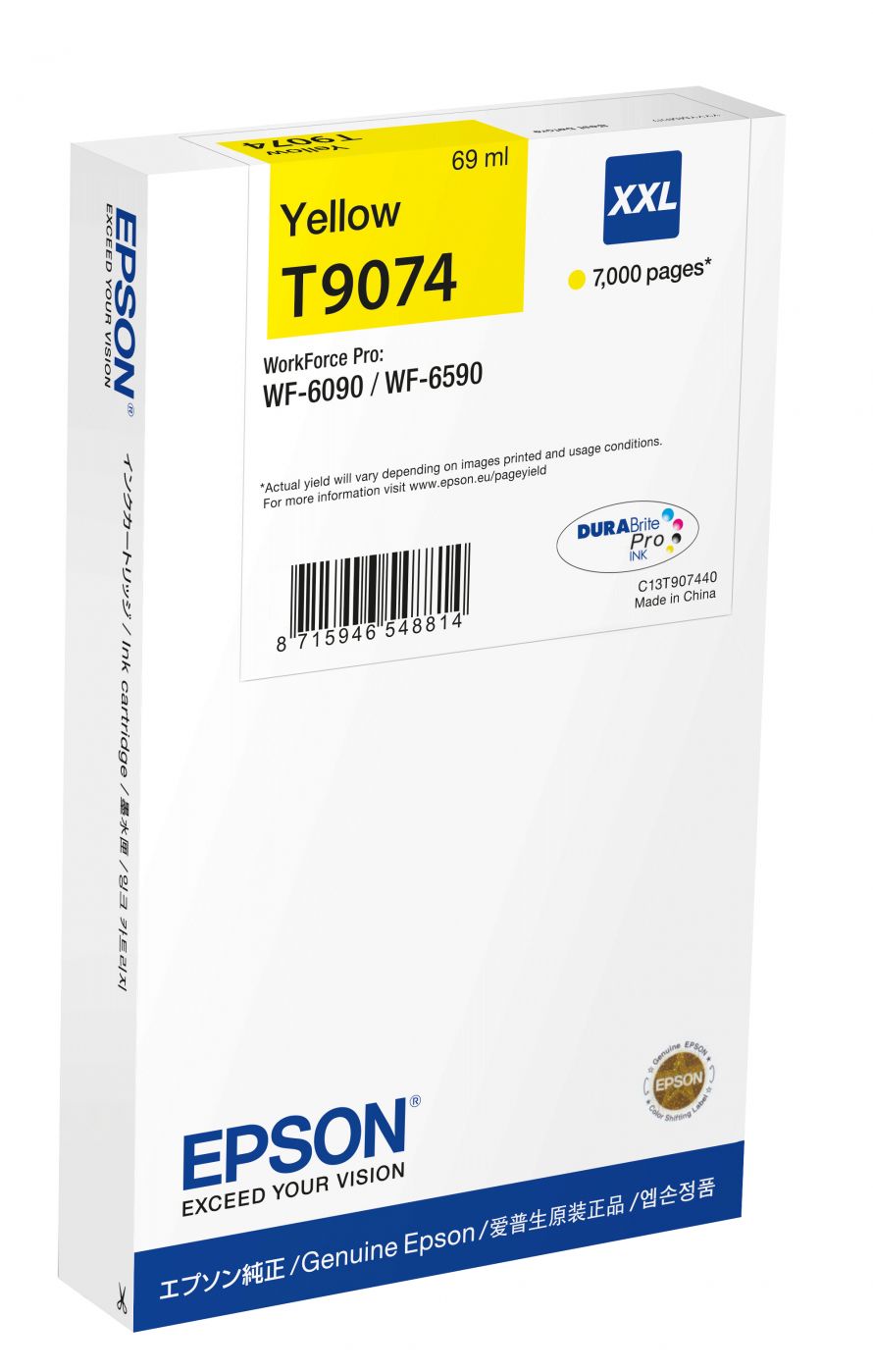 Tarvikud ja tarvikud EPSON  WF-6XXX | Ink cartridge XXL | Yellow