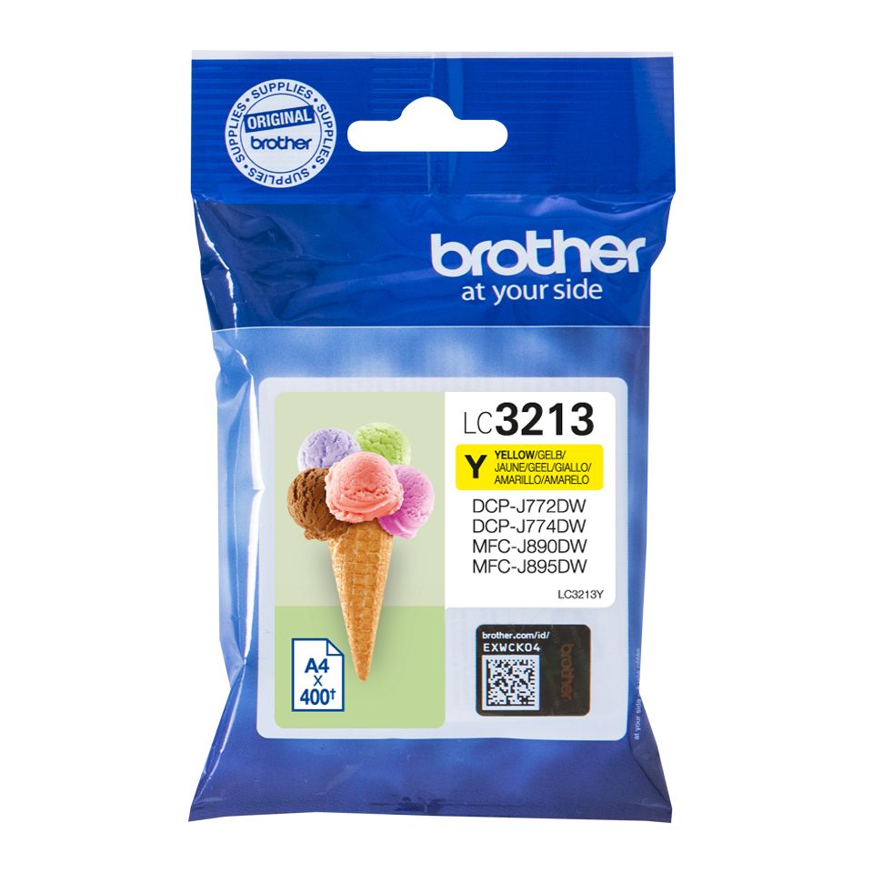 Tarvikud ja tarvikud Brother  LC3213Y Ink Cartridge, Yellow