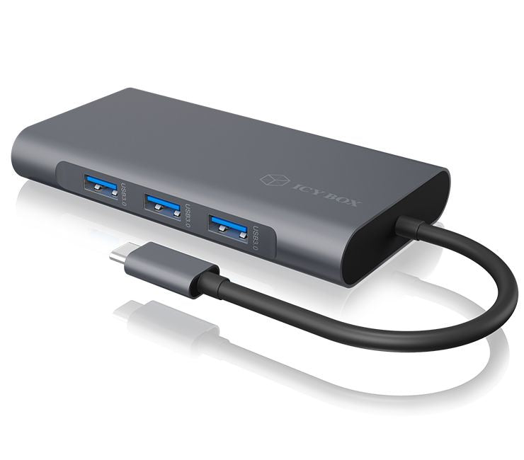 Беспроводные наушники Raidsonic  Icy Box IB-DK4040-CPD USB Type-C  DockingStation with two video interfaces