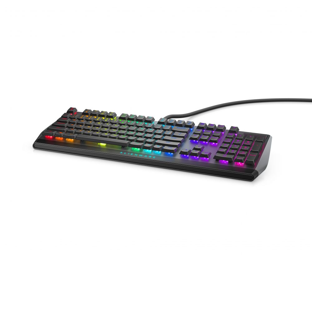 Arvuti klaviatuur Dell  AW510K Mechanical Gaming Keyboard, RGB LED light, EN, Dark Gray, Wired
