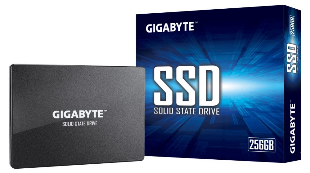 Kõvaketas SSD Gigabyte  GP-GSTFS31256GTND 256 GB, SSD interface SATA, Write speed 500 MB/s, Read speed 520 MB/s