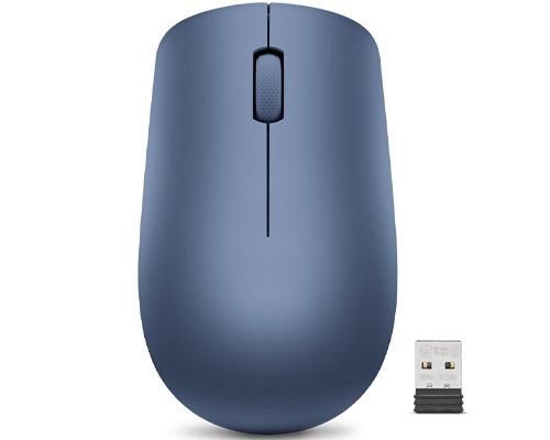 Computer mouse Lenovo  Wireless Mouse 530 Optical Mouse, Abyss Blue, 2.4 GHz Wireless via Nano USB