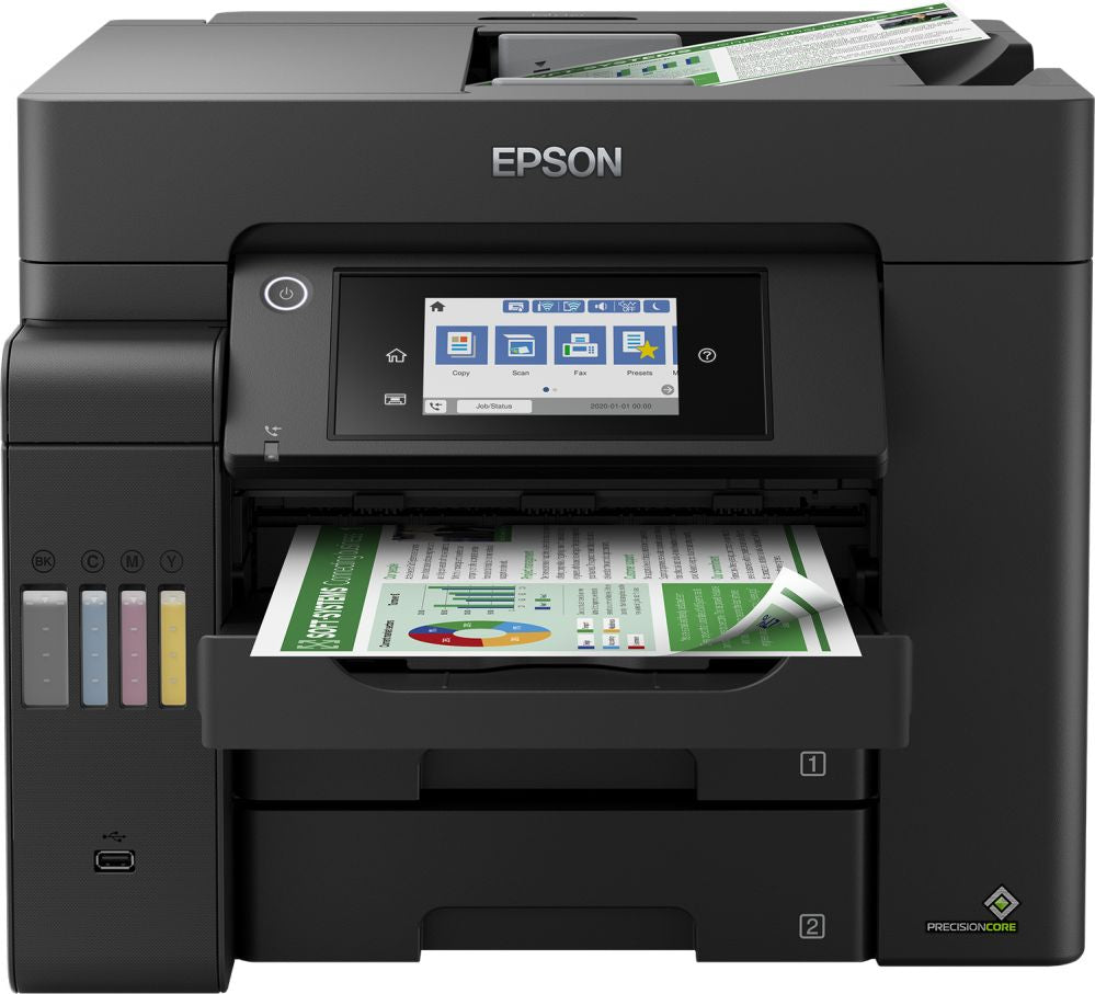 Printerid EPSON  Multifunctional Printer EcoTank L6550 Colour, Inkjet, A4, Wi-Fi, Black