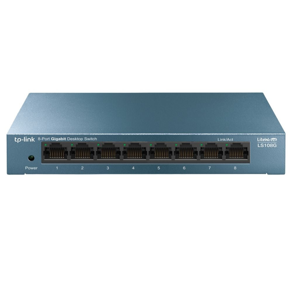 Сервер - Прочие аксессуары TP-Link  8-Port 10/100/1000Mbps Desktop Network Switch LS108G Unmanaged, Desktop