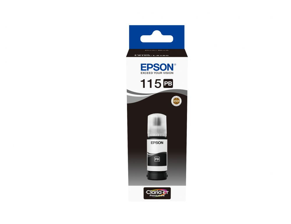 Аксессуары и расходные материалы EPSON  115 ECOTANK Ink Bottle, Photo Black