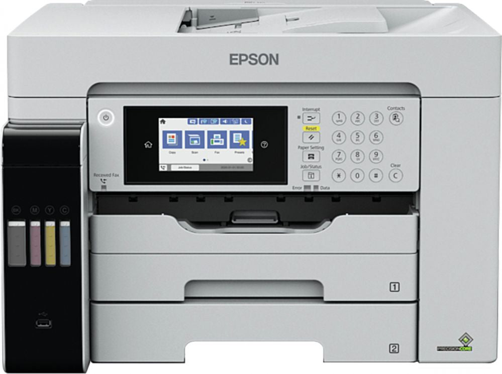 Printer EPSON  Multifunctional printer EcoTank M15180 Contact image sensor (CIS), 3-in-1, Wi-Fi, Black and white
