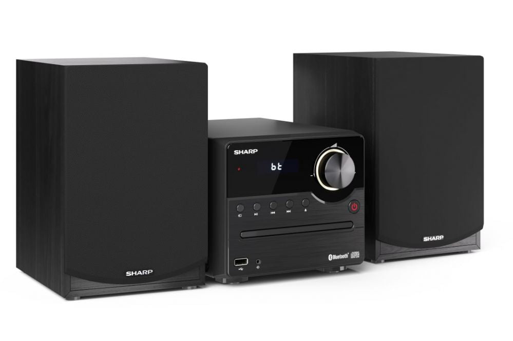 Interaktiivne lahendus Sharp  XL-B512(BK) Hi-Fi Micro System, CD/FM/USB/Bluetooth v5.0, 45W, Black