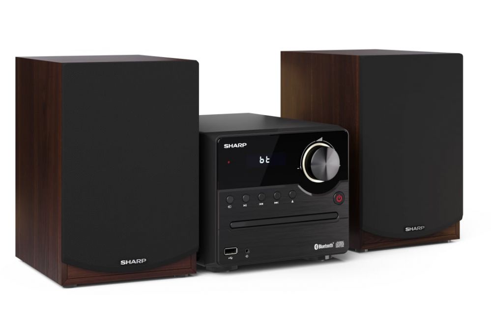 Interactive solution Sharp  XL-B512(BR) Hi-Fi Micro System, CD/FM/USB/Bluetooth v5.0, 45W, Brown