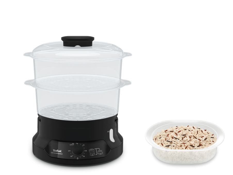 Muud väikesed kodumasinad TEFAL  Food Steamer VC139810	 Black, 800 W, Capacity 6 L, Number of baskets 2