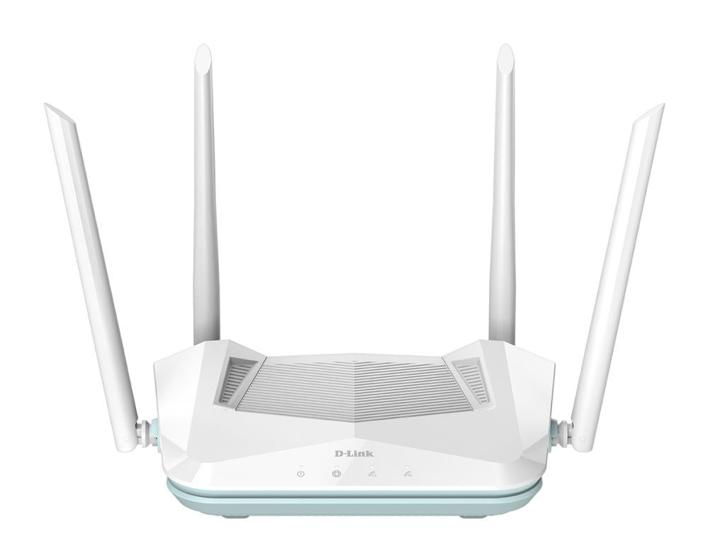 Ruuterid D-link  AX1500 Smart Router R15	 802.11ax, 1200+300  Mbit/s, 10/100/1000 Mbit/s, Ethernet LAN (RJ-45) ports 3, Mesh Support Yes, MU-MiMO Yes, Antenna type 4xExternal