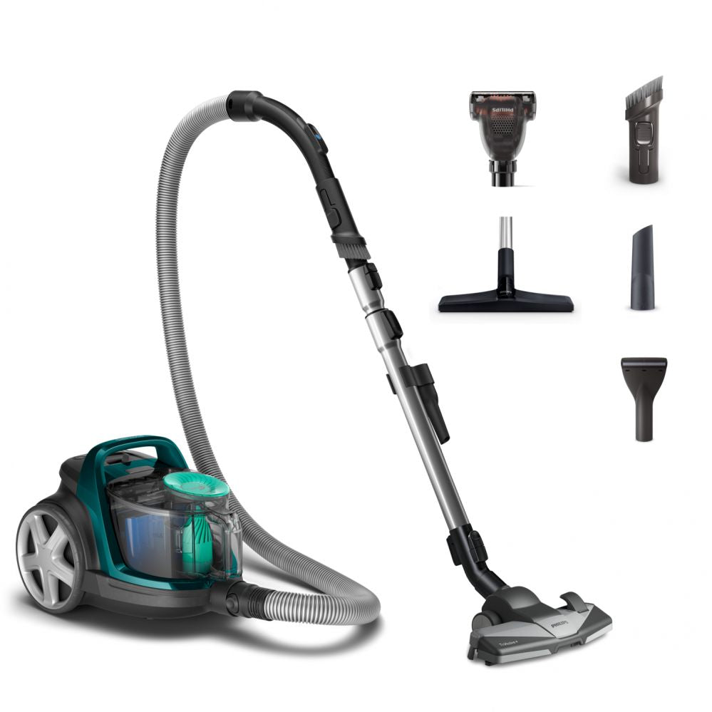 Пылесос Philips  Vacuum cleaner  PowerPro Active FC9556/09 Bagless, Power 750 W, Dust capacity 1.5 L, Blue