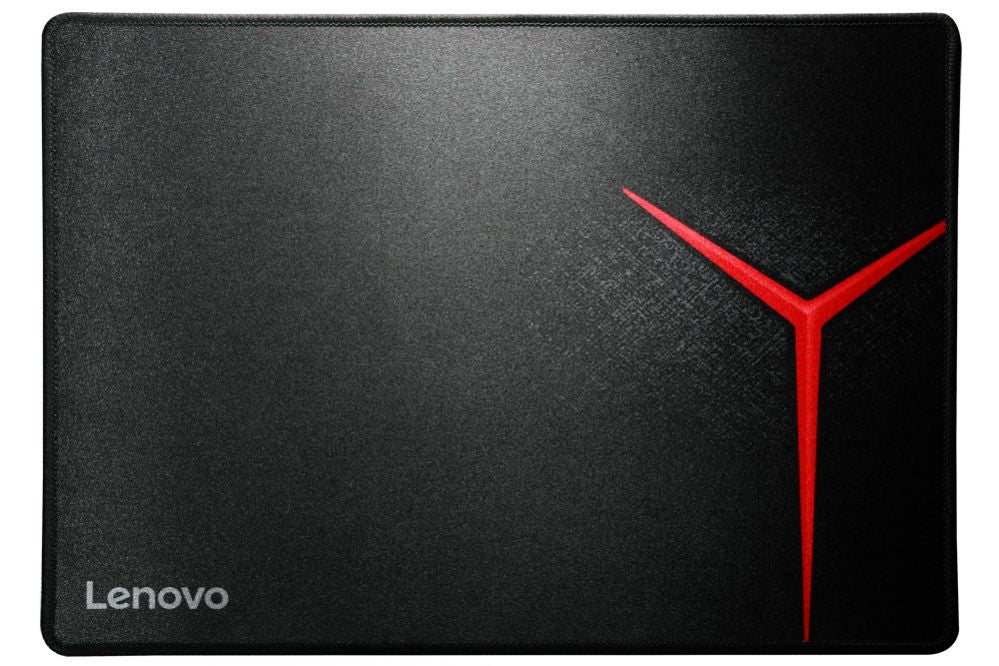 Arvutihiir Lenovo  Y  Black/Red, Microfibre, Gaming Mouse Pad, 350x250x3 mm