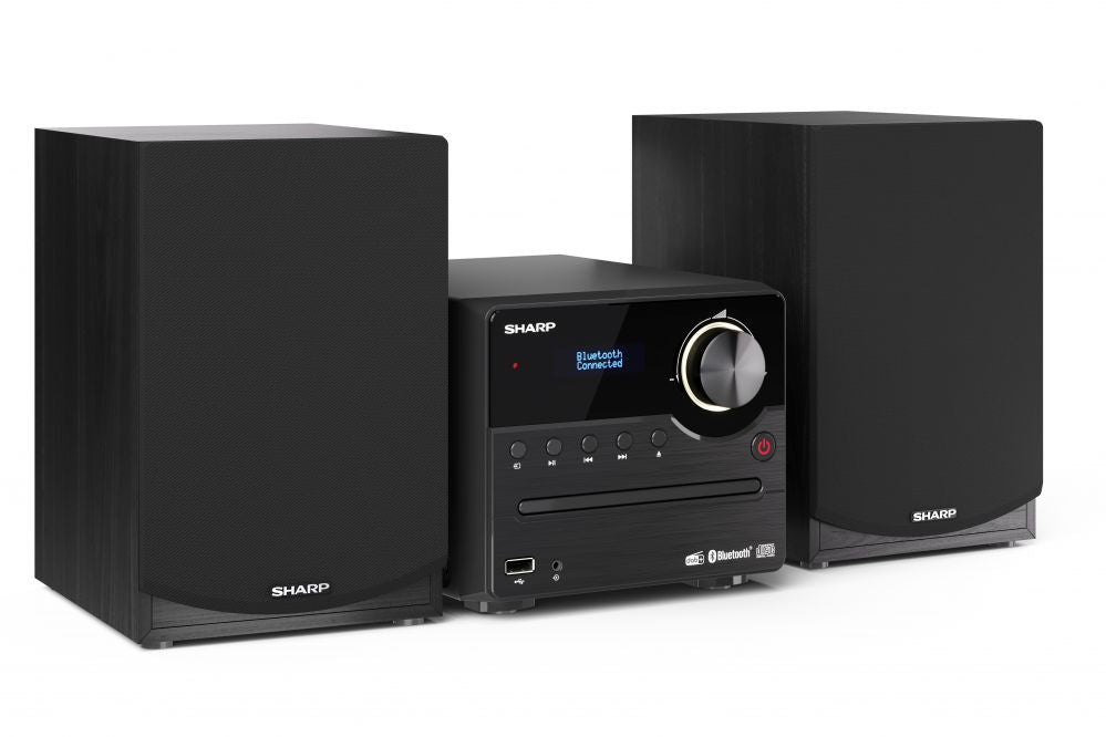Интерактивное решение Sharp  XL-B517D(BK) Hi-Fi Micro System, CD/FM/USB/Bluetooth v5.0, Aux-in, 45W, Black