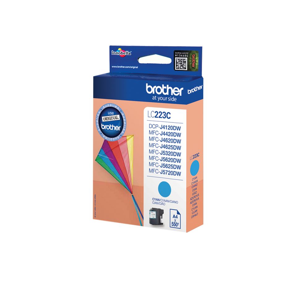 Tarvikud ja tarvikud Brother  LC-223C Ink Cartridge, Cyan