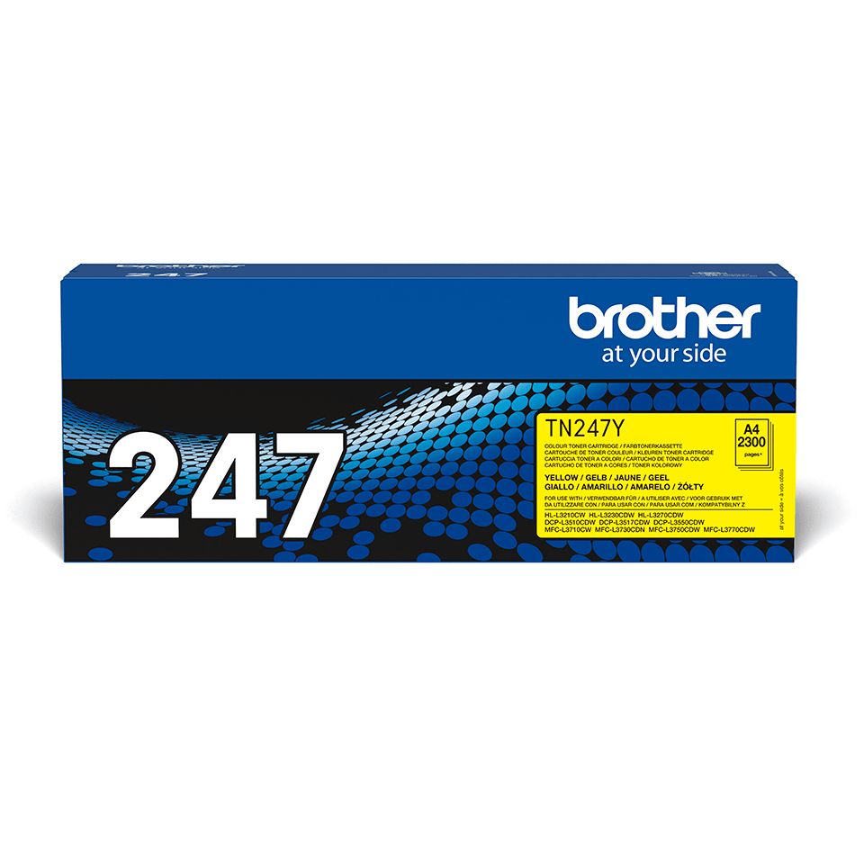 Tarvikud ja tarvikud Brother  TN-247Y Toner cartridge, Yellow