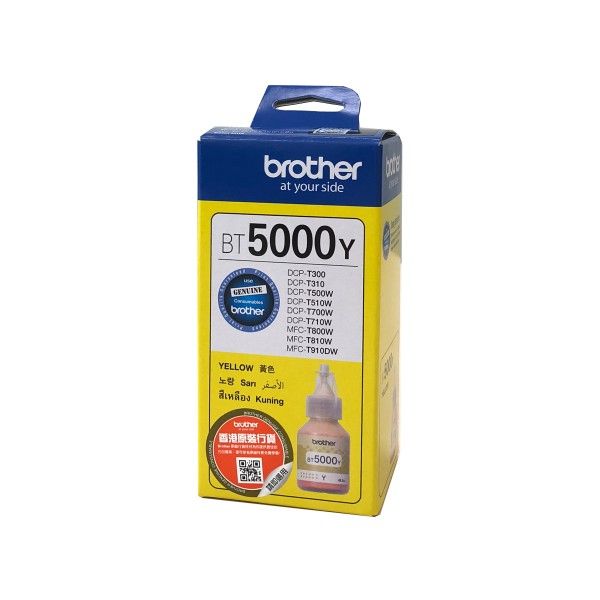 Аксессуары и расходные материалы Brother  BT5000Y Ink Cartridge, Yellow