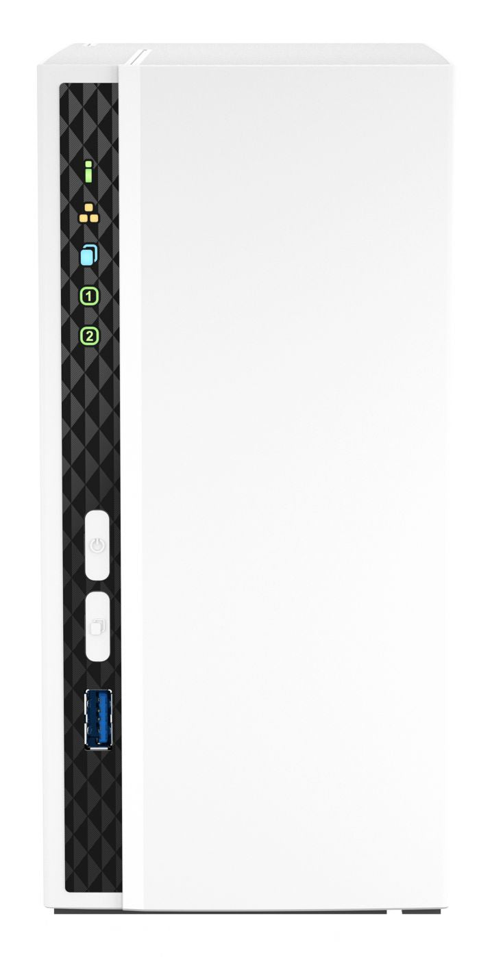 Mälupulk QNAP  2-Bay ARM 	TS-233 Up to 2 SATA 6Gb/s, 3Gb/s,  Cortex-A55, Processor frequency 2.0 GHz, 2 GB, N/A, 2 x USB 2.0, 1 x USB 3.2 Type-A; 1 x Gigabit Ethernet