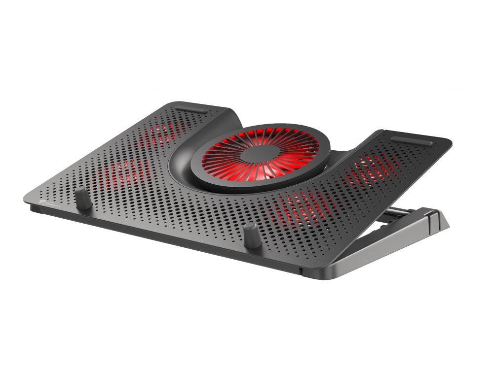 Jahutid Genesis  Laptop cooling pad, OXID 550 15.6-17.3 5 FANS, LED LIGHT, 1 USB